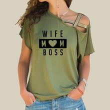Load image into Gallery viewer, 2019 T-shirt Women Fashion WIFE