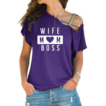 Load image into Gallery viewer, 2019 T-shirt Women Fashion WIFE